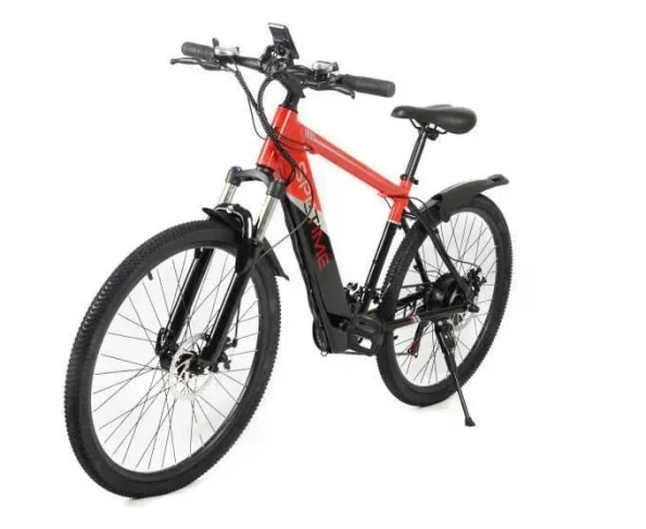 Электровелосипед Spetime E-Bike S7 Красный/Черный