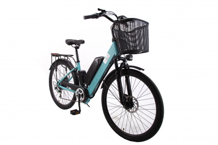 Электровелосипед Furendo E-BUTTERFLY 350 Бирюзовый матовый
