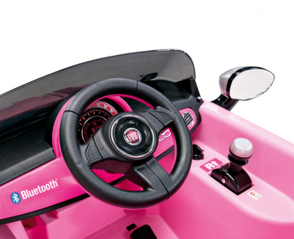 Электромобиль Peg Perego Fiat 500 S Розовый