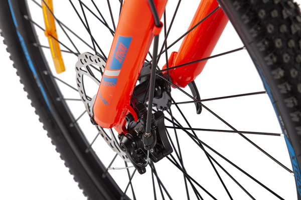 Велогибрид Eltreco XT 600 Limited Edition Синий-оранжевый