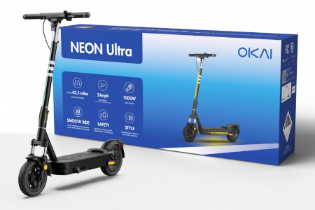 Электросамокат OKAI ES40 NEON Ultra Blue