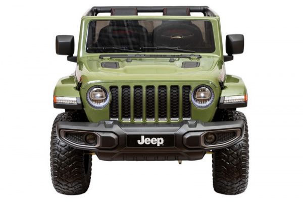Электромобиль Jeep Rubicon 6768R Хаки