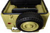 Электромобиль Jeep Willys YKE 4137 4x4 Песочный