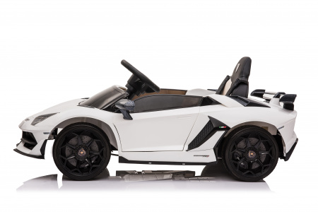 Электромобиль Lamborghini Aventador SVJ A333MP Белый
