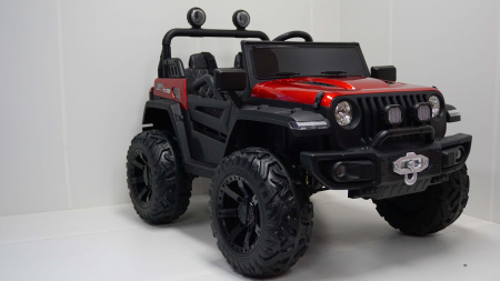Электромобиль JEEP C555CC 4WD Вишневый глянец