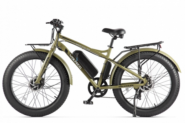 Велогибрид Volteco BIGCAT DUAL NEW 2020 Army Green