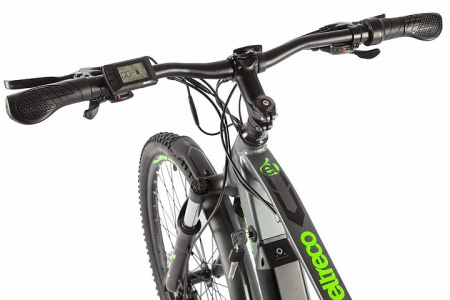 Велогибрид Eltreco Ultra MAX Черно-зеленый
