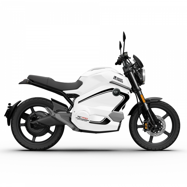 Электромотоцикл WHITE SIBERIA SUPER SOCO WANDERER PRO Белый