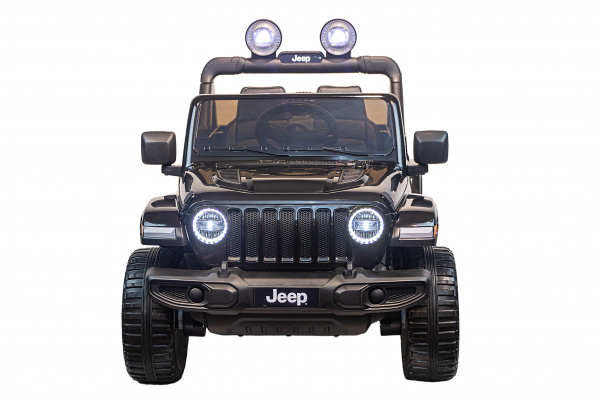 Электромобиль Jeep Rubicon 4x4 Черный
