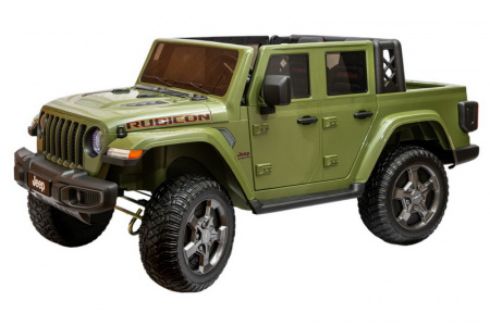 Электромобиль Jeep Rubicon 6768R Хаки