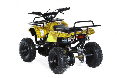 Квадроцикл Motax ATV Mini Grizlik X-16 (э/с) Желтый камуфляж