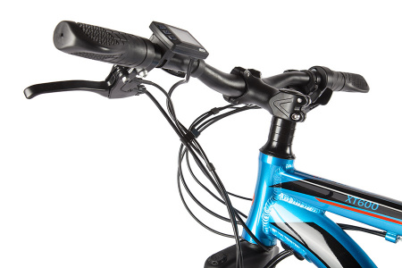 Велогибрид Eltreco XT 600 Limited Edition Черно-синий