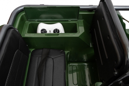Электромобиль Jeep Willys YKE 4137 4x4 Армия зелёный