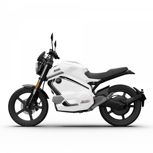 Электромотоцикл WHITE SIBERIA SUPER SOCO WANDERER PRO Белый