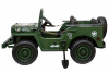 Электромобиль Jeep Willys YKE 4137 4x4 Армия зелёный