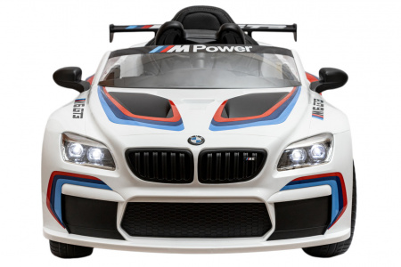 Детский электромобиль  BMW М6 GT 3 Белый