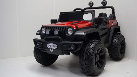 Электромобиль JEEP C555CC 4WD Вишневый глянец