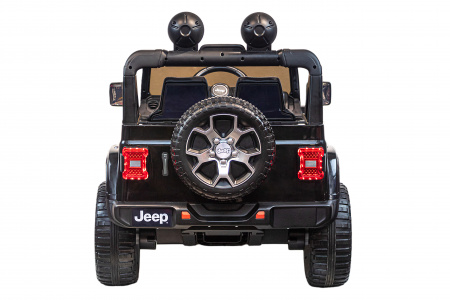 Электромобиль Jeep Rubicon 4x4 Черный