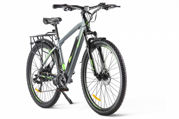 Велогибрид Eltreco Ultra MAX PRO Черно-зеленый