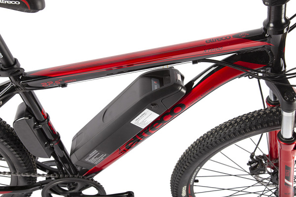 Велогибрид Eltreco XT 600 Limited Edition Черно-красный