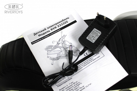Детский электромотоцикл Z222ZZ Серый