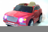 Электромобиль BENTLEY-BENTAYGA JJ2158 Красный