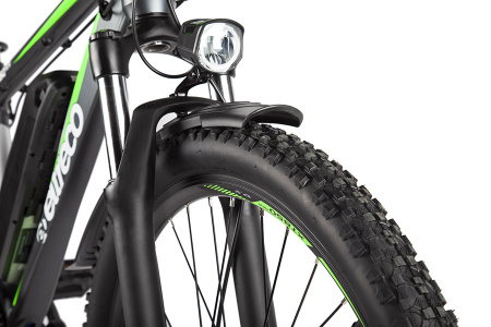 Велогибрид Eltreco XT 850 New Серо-зеленый