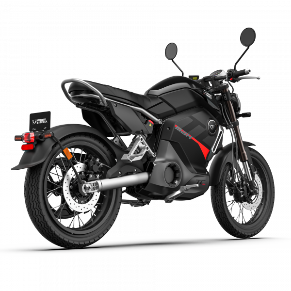 Электромотоцикл WHITE SIBERIA SUPER SOCO TC MAX Черный-красный