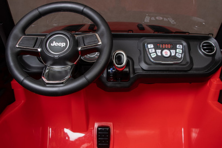 Электромобиль Jeep Rubicon 6768R Красный