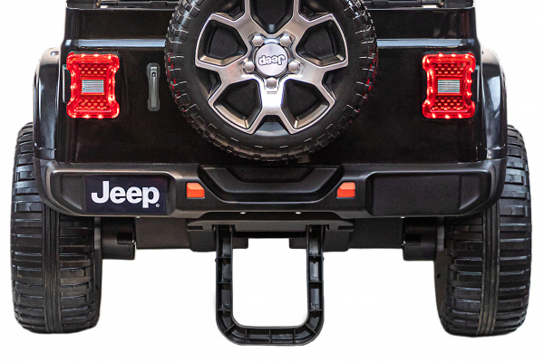 Электромобиль Jeep Rubicon 4x4 Черный