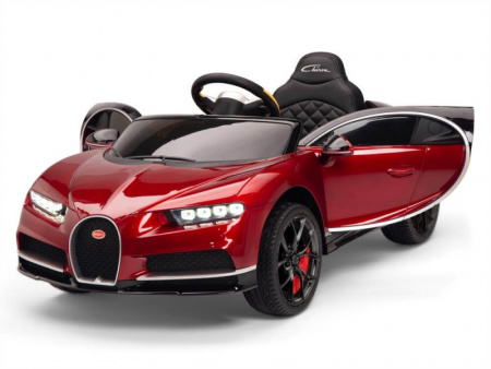 Электромобиль Bugatti Chiron Красный