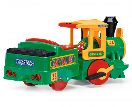 Электропоезд Peg Perego Santa Fe Train Green