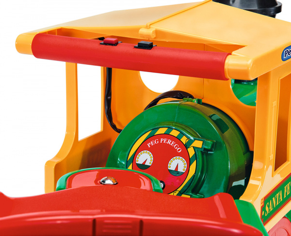 Электропоезд Peg Perego Santa Fe Train Green