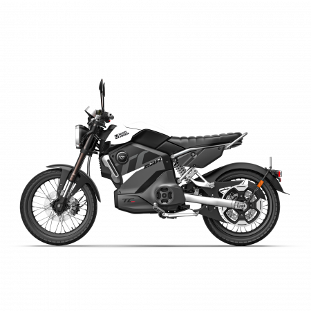 Электромотоцикл WHITE SIBERIA SUPER SOCO TC MAX Белый