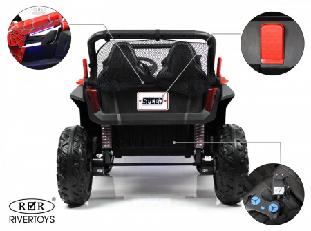 Детский электромобиль T777TT 4WD красный Spider