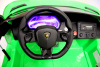 Электромобиль Lamborghini Aventador SVJ Зеленый