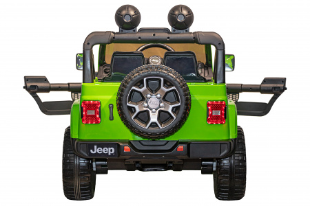 Электромобиль Jeep Rubicon 4x4 Зеленый