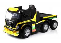 Детский электромобиль Mercedes-Benz Axor с прицепом (H777HH) Желтый