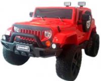 Электромобиль Jeep Wrangler O999OO 4*4 Красный