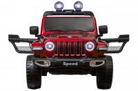 Электромобиль Jeep Rubicon 4х4 Красный (краска)
