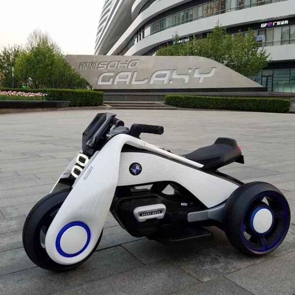 Детский электротрицикл BMW Vision Next 100 Mini Белый