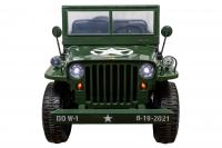 Электромобиль Jeep Willys YKE 4137 4x4 Армия зелёный