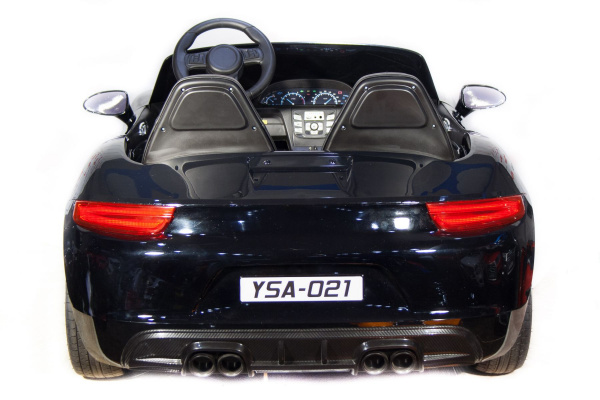 Электромобиль Porsche Cayman 24V Черный (краска)