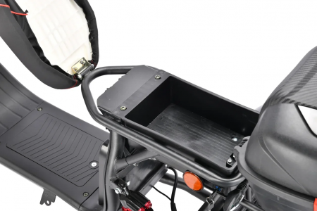 Электроскутер Citycoco White Siberia PRO Trike 3000W Красный