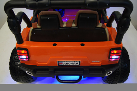 Электромобиль Jeep A004AA Красный