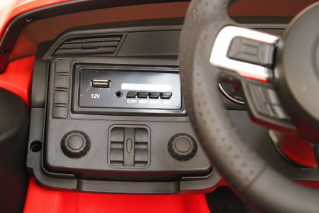 Электромобиль Ford Mustang GT A222MP Красный