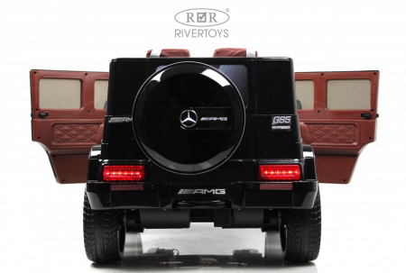 Детский электромобиль Mercedes-Benz G65 (E111EE) Черный глянец