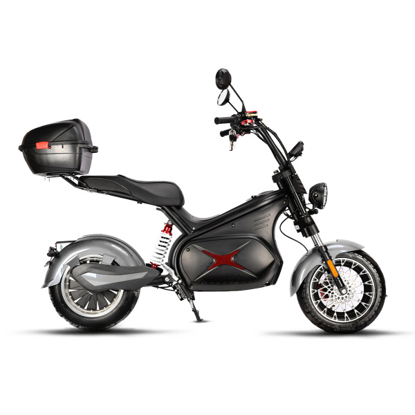 Электроскутер White Siberia BLACK SEA (SILVER) 5000W