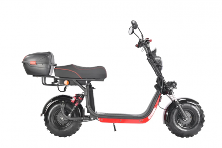 Электроскутер CityCoco White Siberia Pro 2WD 4000W Красный