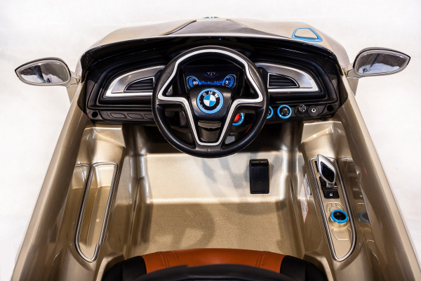 Электромобиль BMW Concept Золотой